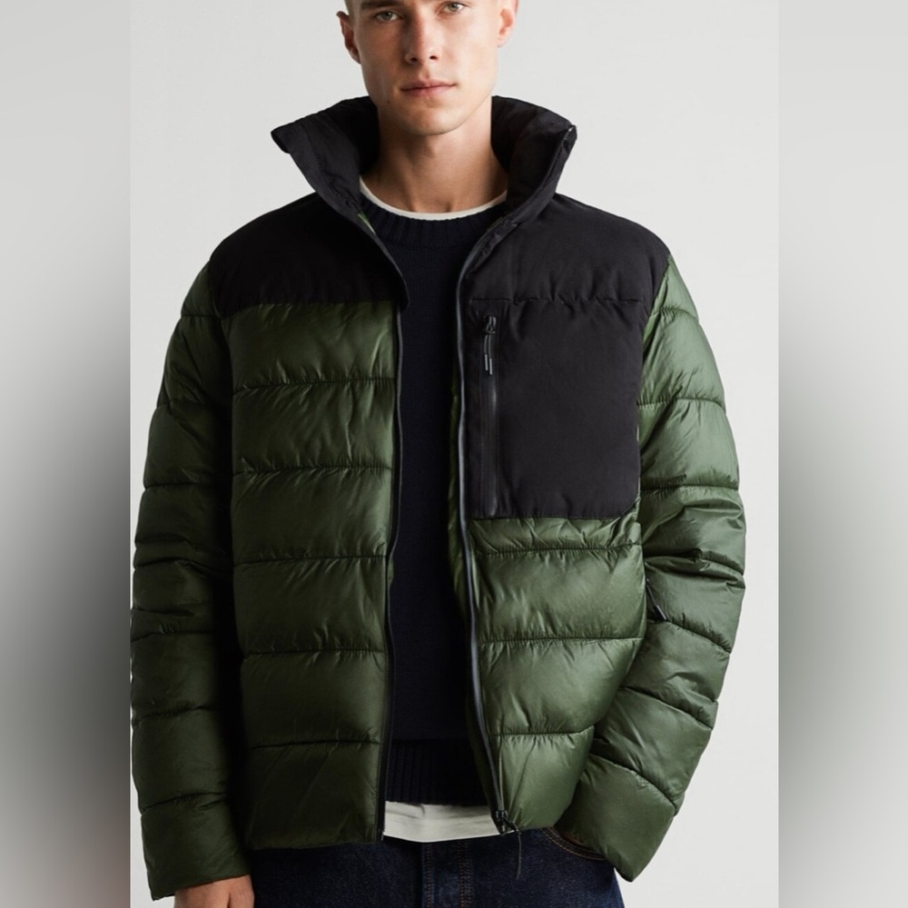 Zara Puffer Jacket with Optional Hood
